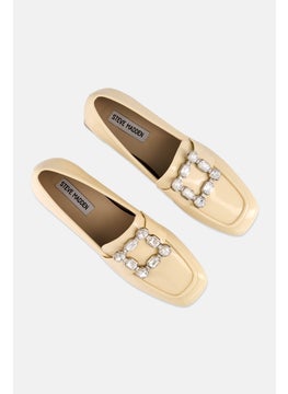 STEVE MADDEN Women Carey Slip On Casual Shoes, Cream  - Image 3