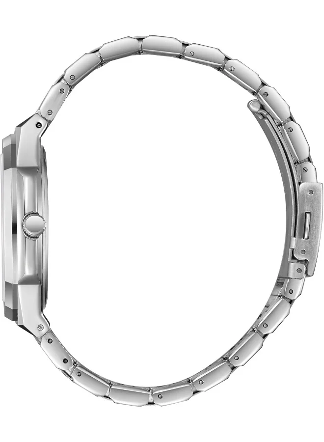 Lee Cooper Lee Cooper Men's VX7NE1 Movement Watch, Multi Function Display and Metal Strap - LC08047.350, Black