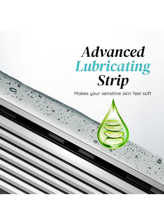 LetsShave Pro 7 Max Razor Cartridges For Men | World'S First & Only 7-Blade Shaving Razor With Precision Blades & Honey Comb Guard Bar | Argan Oil, Aloe & Vitamin E - 1 Count - Image 4