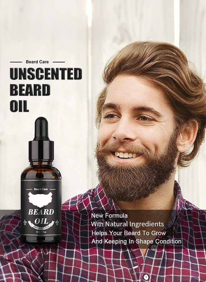 8-Piece Complete Beard Grooming Kit for Men, Beard Growth Oil, Beard Wash, Beard Balm, & Beard Tools, Natural Beard Care & Styling Gift Set for Him, Men’s SelfCare Essentials Kit - Image 4