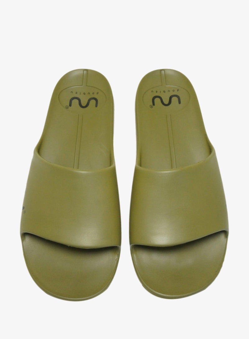 Doubleu Milano Men Comfortable & Light Weight Slipper - Image 1