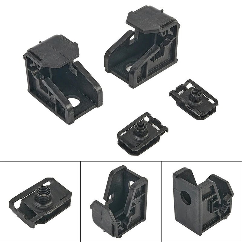 طقم إصلاح المصباح الأمامي مكون من قطعتين مع أقواس ومشابك يسار ويمين 6R0941511 - Image 2