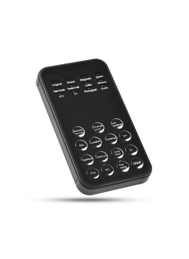 General Voice changer, mobile phone, computer, mini sound card, voice changer, one-click Meiyin chicken game, outdoor anchor singing  - Image 1