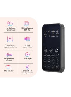 General Voice changer, mobile phone, computer, mini sound card, voice changer, one-click Meiyin chicken game, outdoor anchor singing  - Image 2