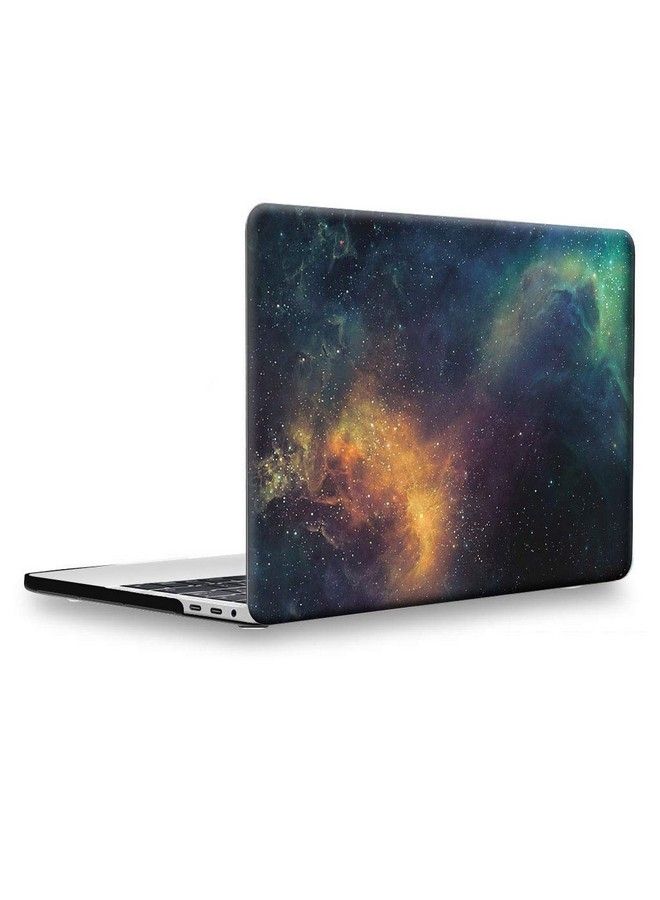UESWILL Galaxy Pattern Hard Case Compatible With 20162019 Release Macbook Pro 15 Inch With Touch Bar & Usbc Model A1990 A1707 Nebula Green - Image 2
