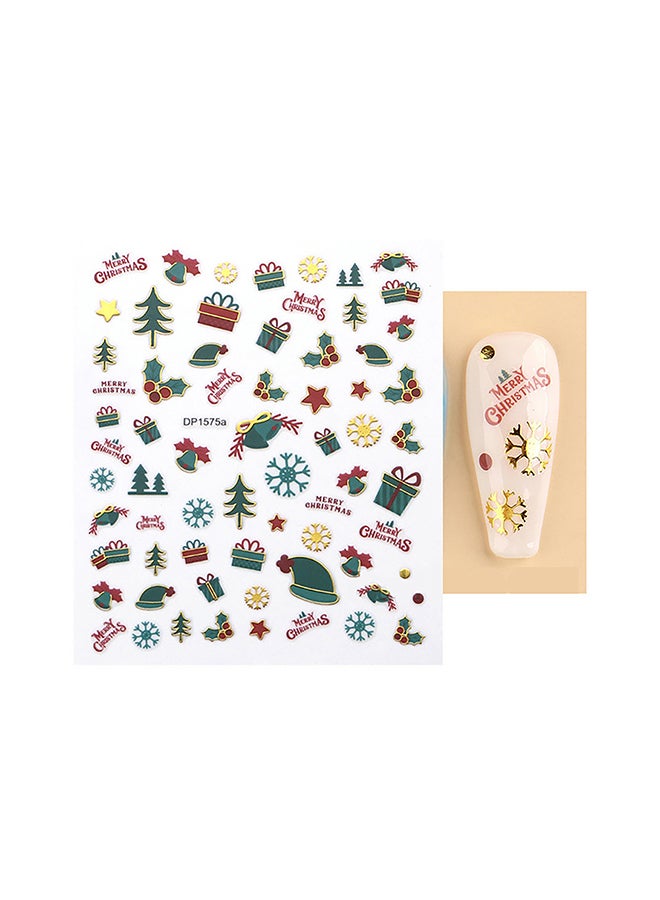 brunson ملصقات تصميم ثلاثية الأبعاد لتزيين فن الأظافر dp1575a - Image 1