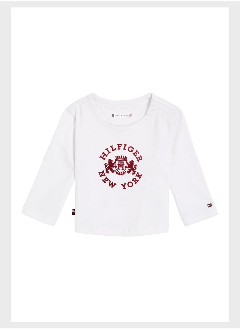 TOMMY HILFIGER - Infant Logo T-Shirt - Image 1