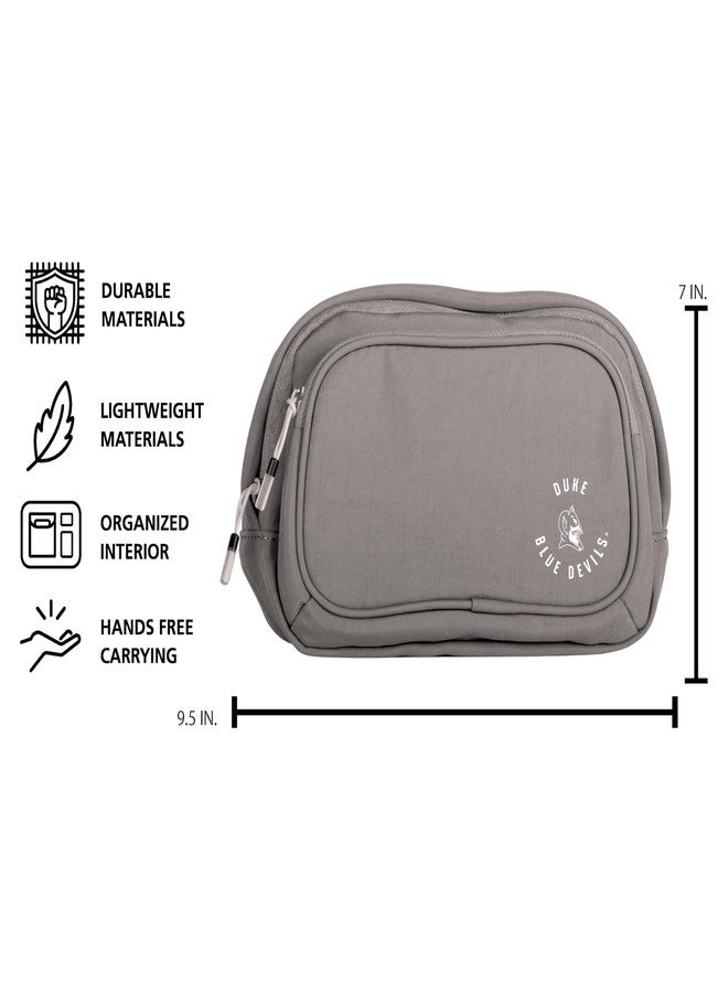 Logo Brands NCAA Duke Blue Devils Ash Everyday Belt Bag – Compact, Adjustable, Fashionable For Women & Girls, Sporty Fan Gear for Gameday & Everyday Use - Image 4