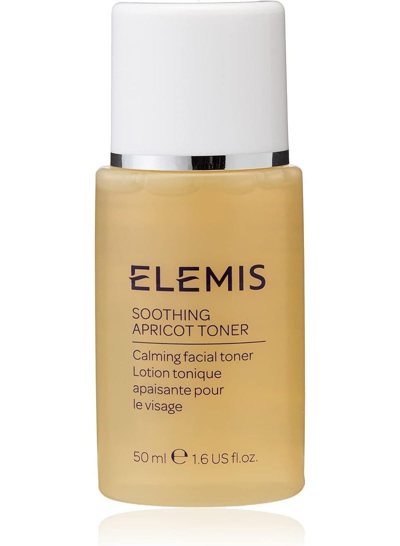 Elemis Soothing Apricot Toner 50ml | Calming & Balancing Apricot-Infused Daily Face Toner for Sensitive & Dry Skin | Soothes Redness, Hydrates & Preps Skin for Moisturiser & Serum | Gentle Everyday Facial Toning Lotion - Image 1