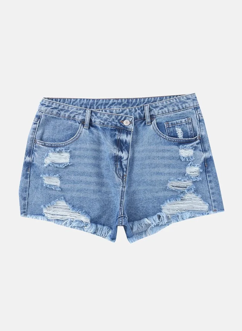 يونيكي Multicoloured Floral Print Casual Shorts