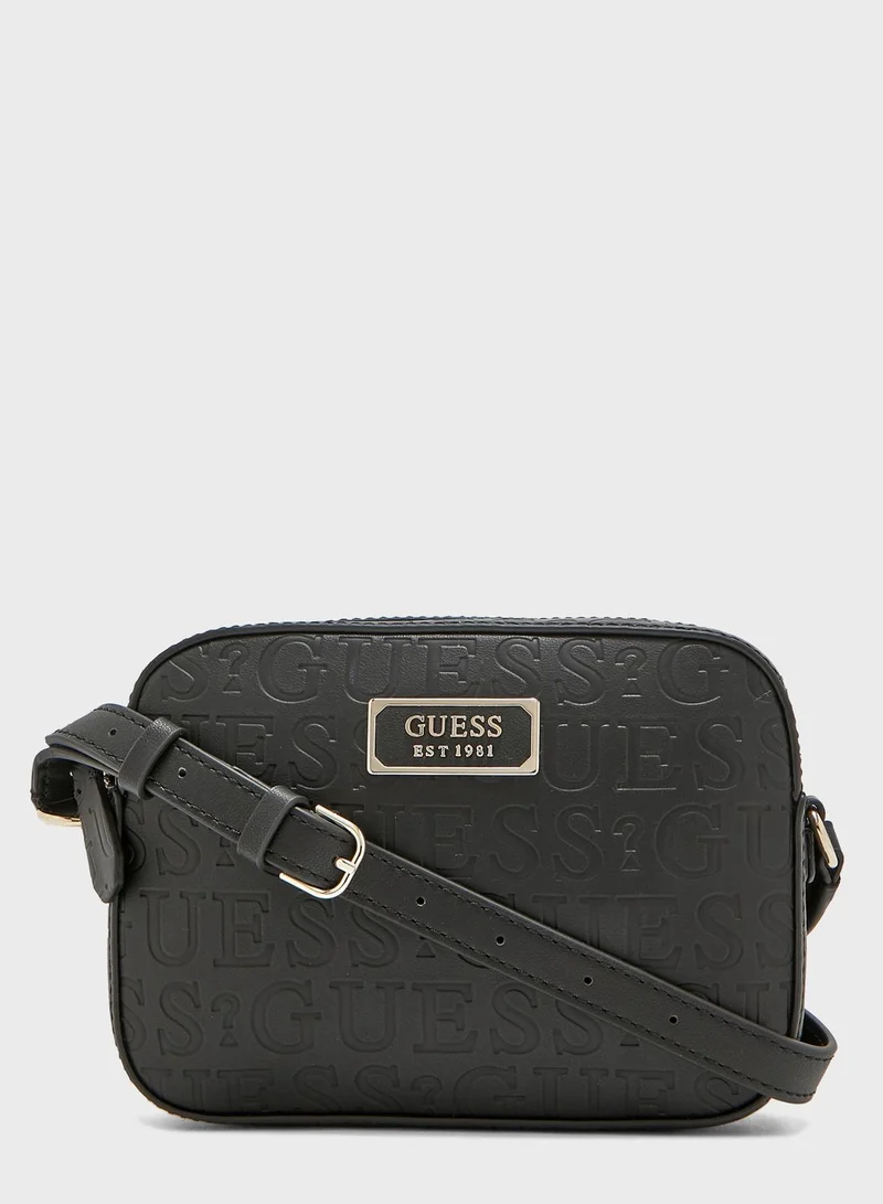 GUESS Kamryn Top Zip Crossbody for Women Best Price Oman