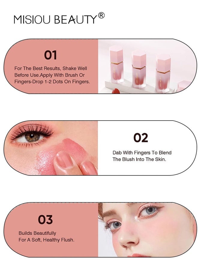 Misiou Beauty Cream Liquid Blush Soft Liquid Blush - Image 3