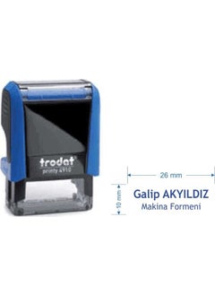 Trodat 4910 Personalized Name and Title Stamp  - Image 2
