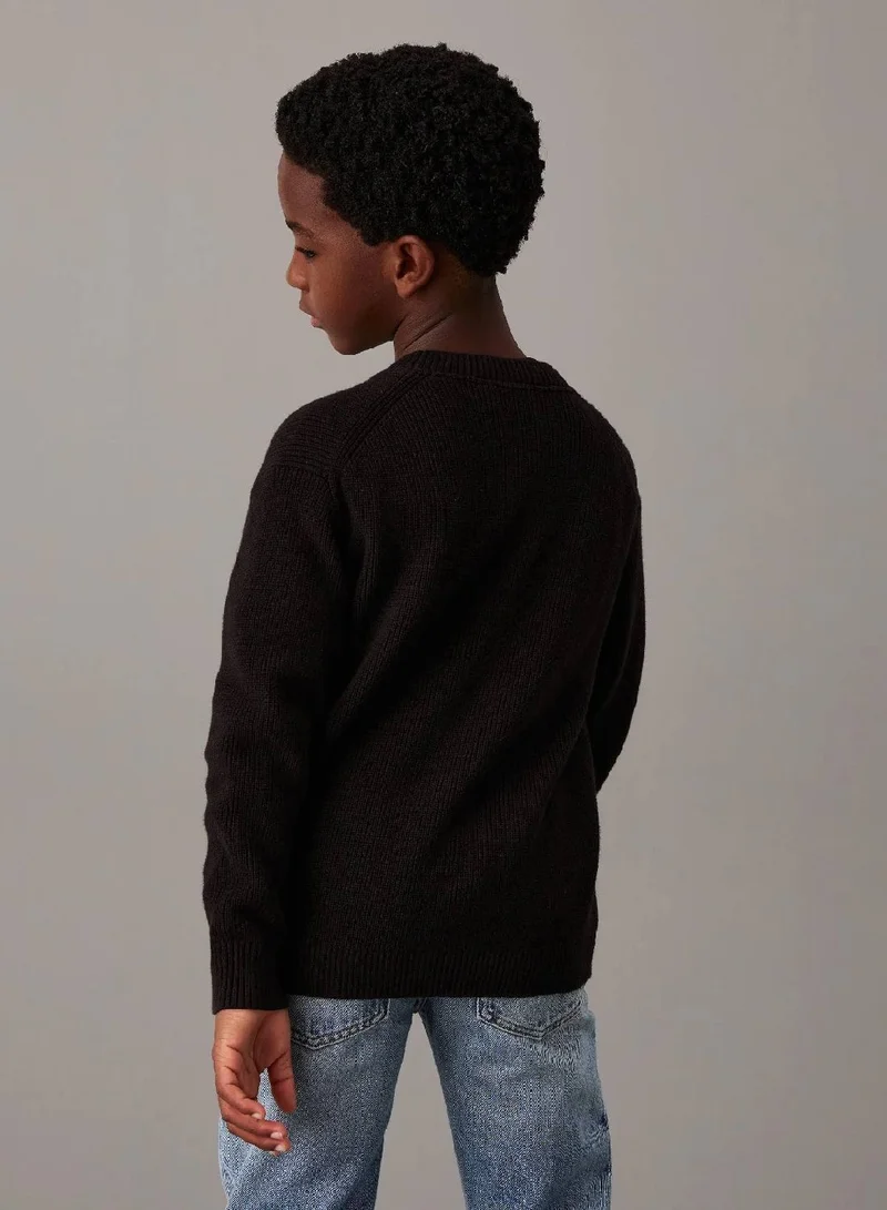 Calvin Klein Jeans Relaxed Logo Jumper