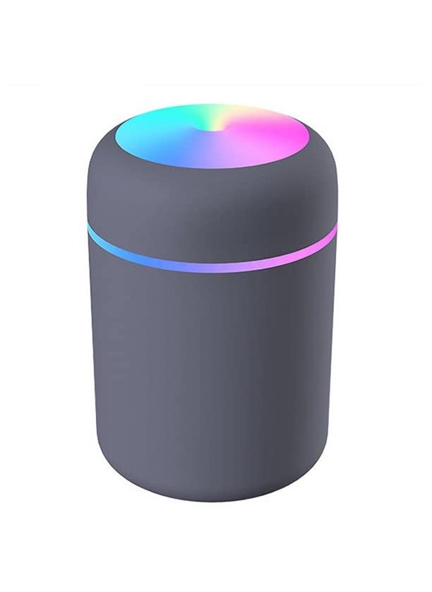 MIDGARD ENTERPRISE MIDGARD Humidifier 300 ml USB Humidifier Colourful LED Light Mist Humidifier Air Humidifier Diffuser Home Car Atomiser with Cotton BudsMulticolor 1 Humidifier Extra Buds  - Image 2