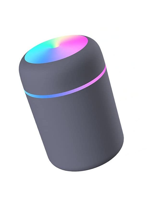 MIDGARD ENTERPRISE MIDGARD Humidifier 300 ml USB Humidifier Colourful LED Light Mist Humidifier Air Humidifier Diffuser Home Car Atomiser with Cotton BudsMulticolor 1 Humidifier Extra Buds  - Image 5