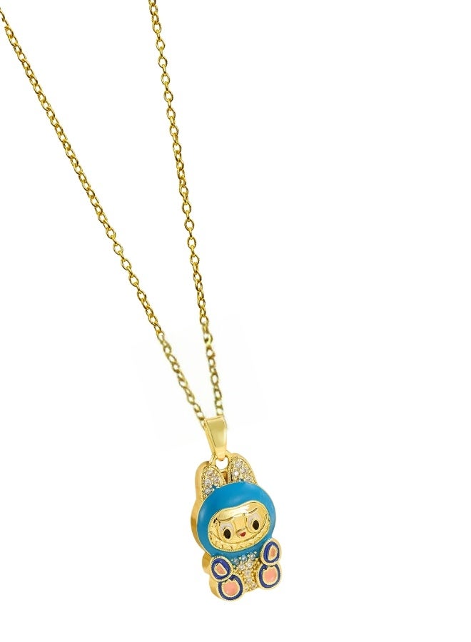 Stainless Steel Pendant Necklace Charm Chain for Women Accessories - Image 1