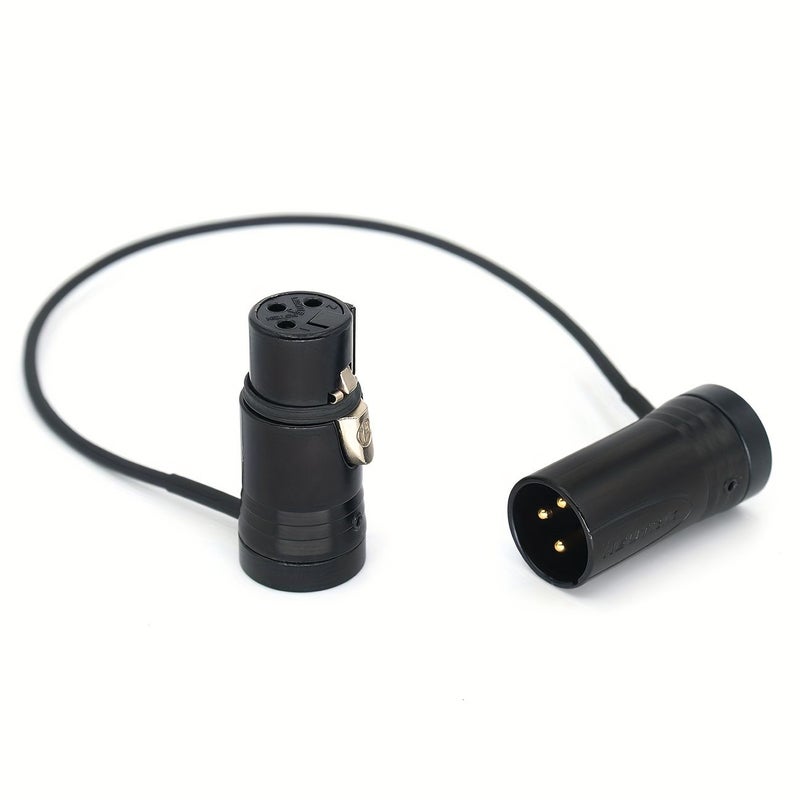 كابل صوتي قصير من ذكر XLR ثلاثي الأطراف إلى أنثى XLR ثلاثي الأطراف، مناسب لأجهزة الصوت من Zoom، للاتصال بالمعدات الصوتية، باللون الأخضر. - Image 5