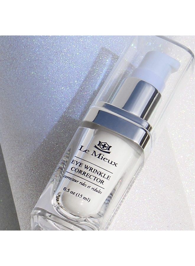 Le Mieux Eye Wrinkle Corrector Cream - Hyaluronic Acid Moisturizer for Eyes with 7 Potent Peptides & Amino Acids, Under Eye Corrector Cream (0.5 oz / 15 ml) - Image 2