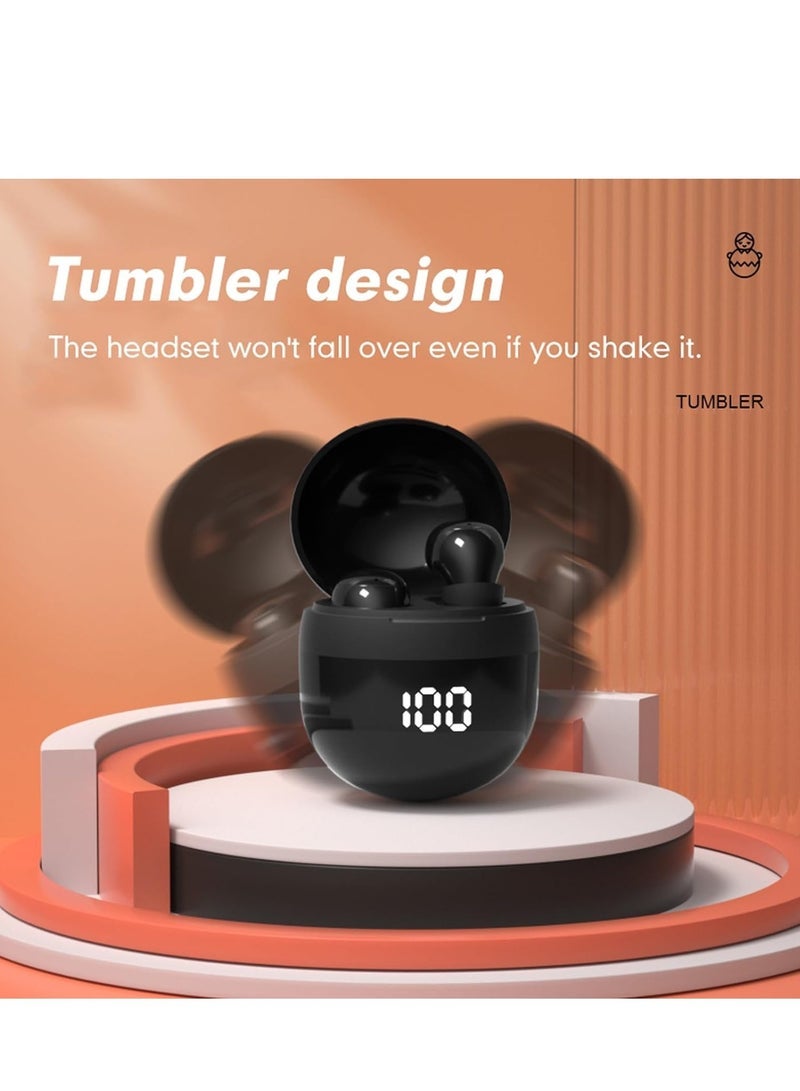 Invisible Mini Earbuds Wireless Low Profile Micro Smallest Tiny Discreet Hidden Earbuds for Work Small Headphones Invisible Sleep Wireless Earphone Small Ear Canals  - Image 1