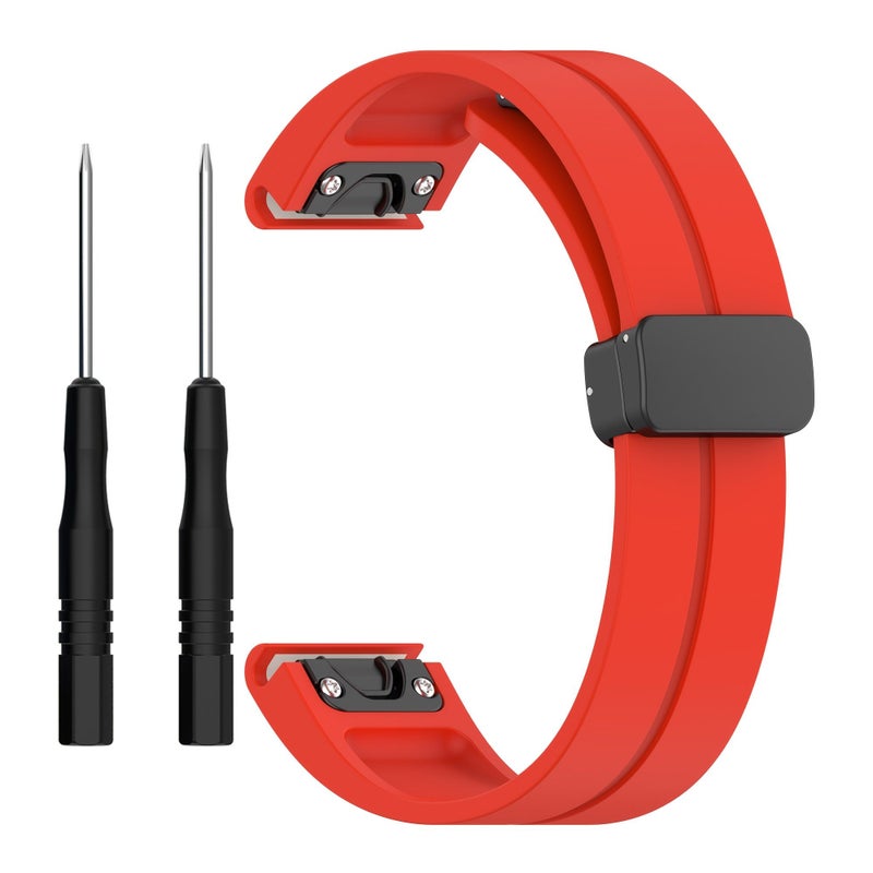 مشبك سريع التحرير قابل للطي باللون الأسود لساعات سلسلة Fenix 7X - Image 3