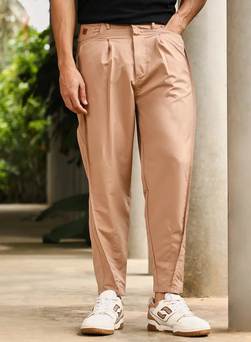 كامبوس سوترا بنطلون رجالي بقصة مستقيمة وخصر متوسط