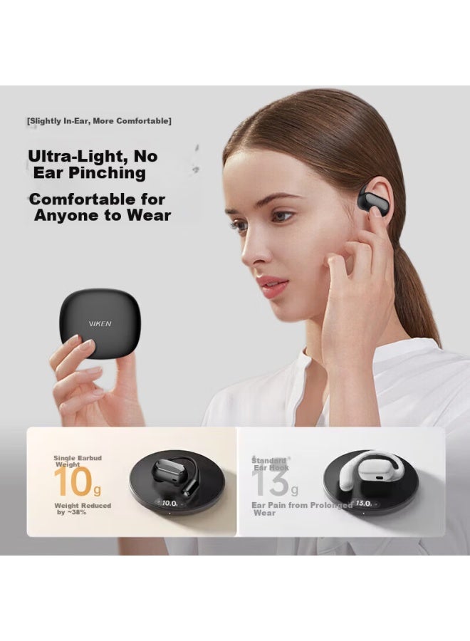 Viken New Berlin Sound Bluetooth Bone Conduction Wireless Open-ear Sports Running Ear Clip Long Battery Life - Image 2
