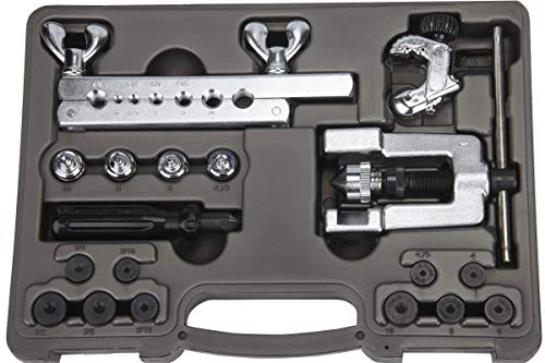 OTC 6502 Master Brake Flaring Tool Kit Makes Standard and Metric Single Double and Bubble Type Flares - Image 3