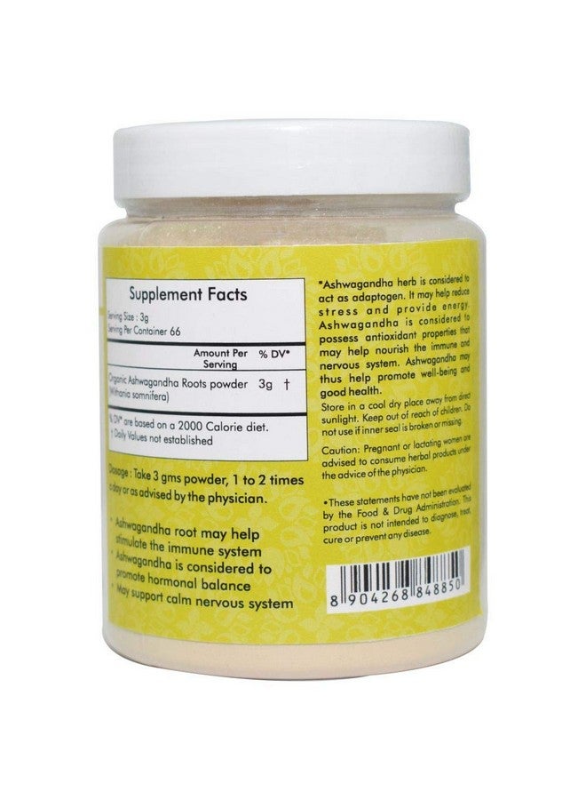 AL Ayurvedic Life Organic Ashwagandha Powder 200gms (200 Gm Pack of 1) - Image 4