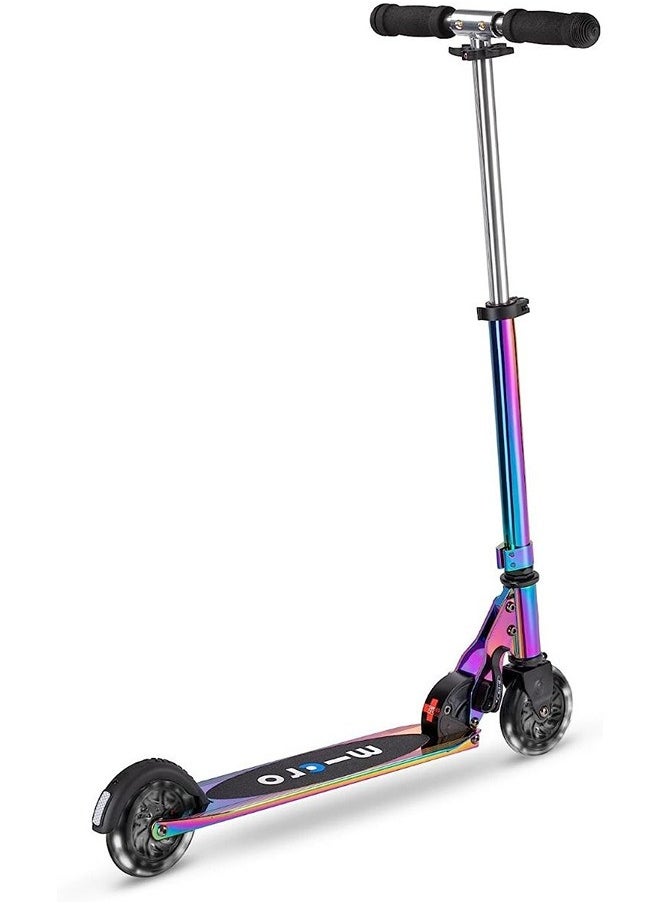 Micro - Micro Sprite LED Scooter SA0237 , Neochrome | Scooters | Scooter for Boys | Scooter for Kids | Kids Scooter | Outdoor Scooter| Ride on Scooter | Scooter for Girls - Image 1