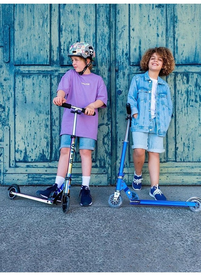 Micro - Micro Sprite LED Scooter SA0237 , Neochrome | Scooters | Scooter for Boys | Scooter for Kids | Kids Scooter | Outdoor Scooter| Ride on Scooter | Scooter for Girls - Image 1