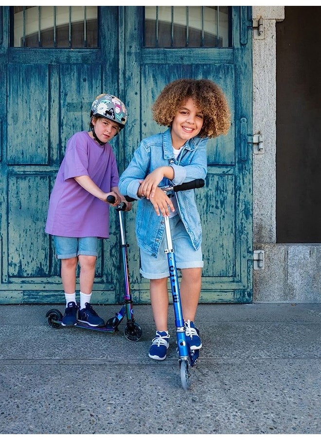 Micro - Micro Sprite LED Scooter SA0237 , Neochrome | Scooters | Scooter for Boys | Scooter for Kids | Kids Scooter | Outdoor Scooter| Ride on Scooter | Scooter for Girls - Image 1