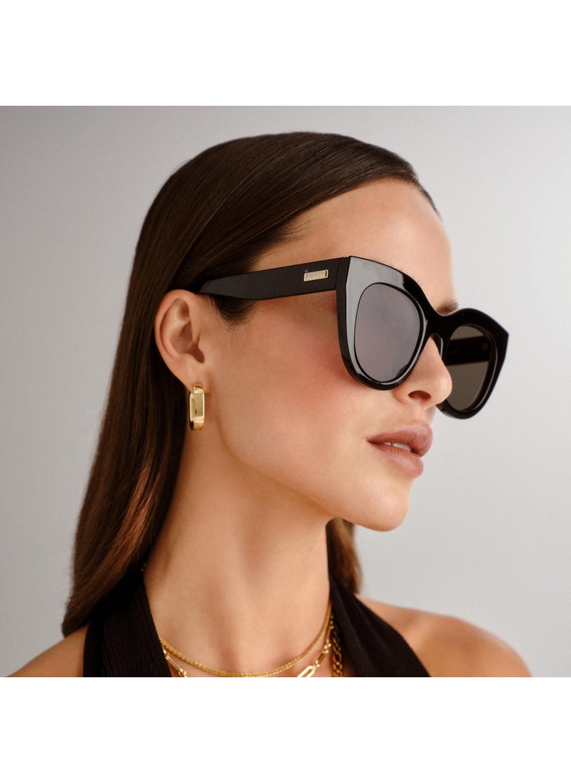 Le Specs Le Specs Women's AIR HEART Sunglasses Black  - Image 4