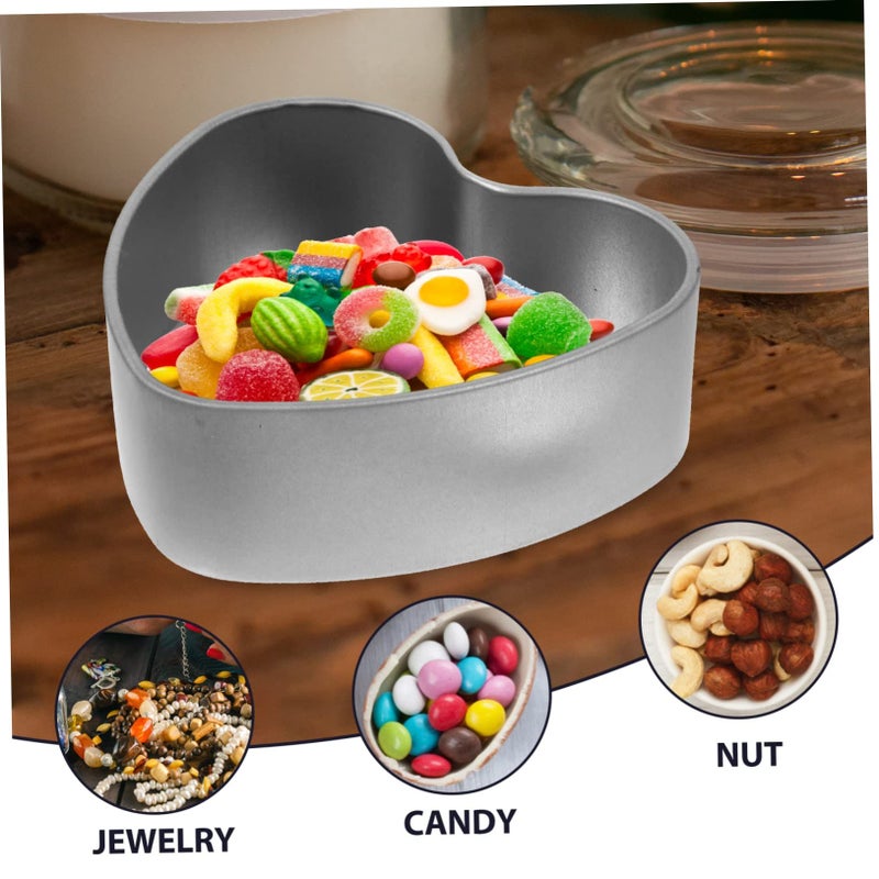 Tinplate Heart Shaped Box DIY Sublimation Candy Container Wedding Present Retro Style - Image 4