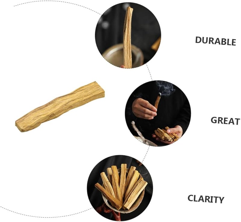 3 قطع من أعواد البخور الطبيعية للتأمل واليوجا والعطور العلاجية والطاقة الإيجابية سانتو بالو - Image 5