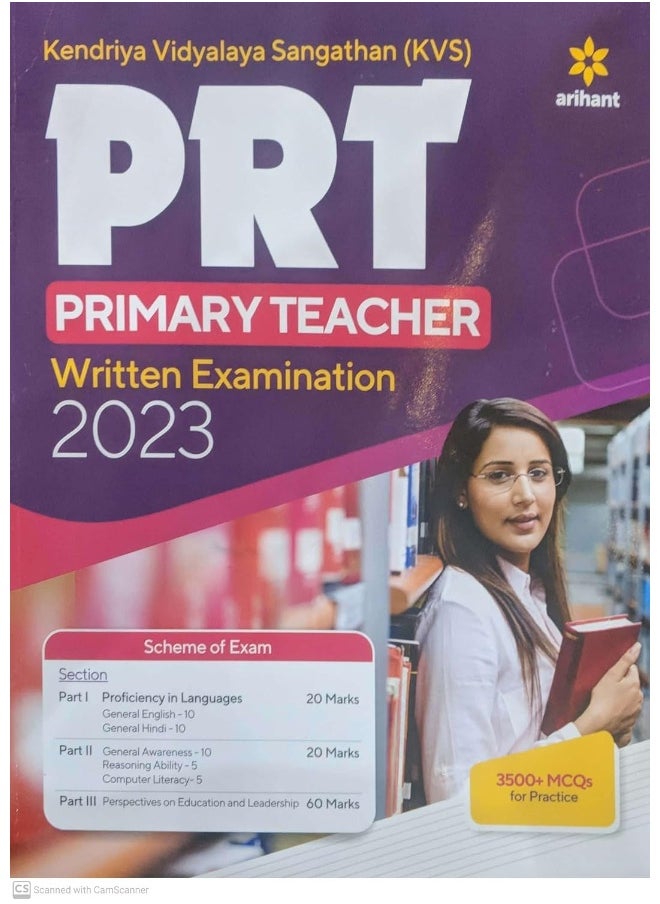 Kendriya Vidyalaya Sangathan(Kvs) Prt Primary Teac 