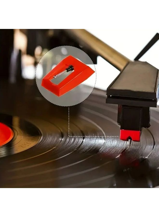 Universal Turntable Needle Replacement 1pc Red Compatible With Multiple Record Players - Image 4