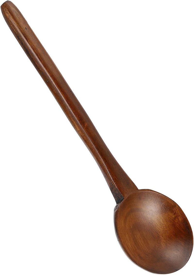 GALPADA Wooden Cooking Spoon Small Hardwood Ladle Kitchen Utensil for Soup Serving and Stirring Home Cooking Tool - Image 1