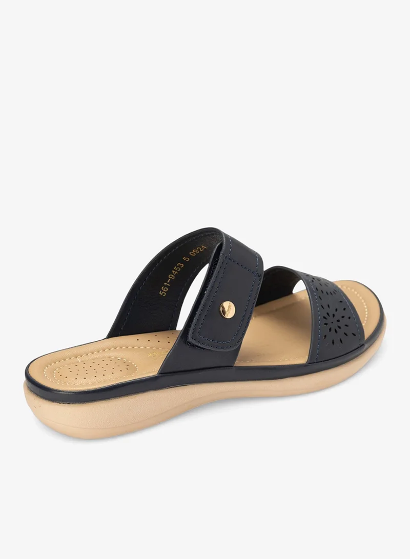 Bata Blue Comfort Strap Casual Sandals for Women | Best Price UAE