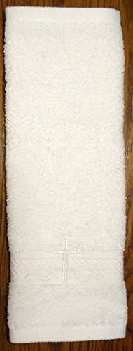 Integrity Designs Baby Baptism Terrycloth with White Cross - Image 2