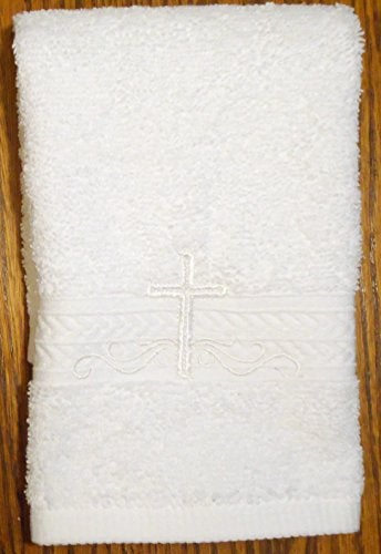 Integrity Designs Baby Baptism Terrycloth with White Cross - Image 5