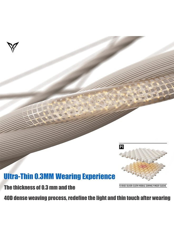 4 قفازات أصابع الألعاب مزوجة مع صندوق تخزين معدني - Image 3