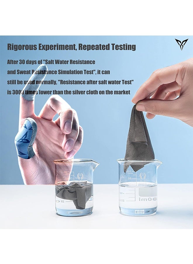 4 قفازات أصابع الألعاب مزوجة مع صندوق تخزين معدني - Image 5