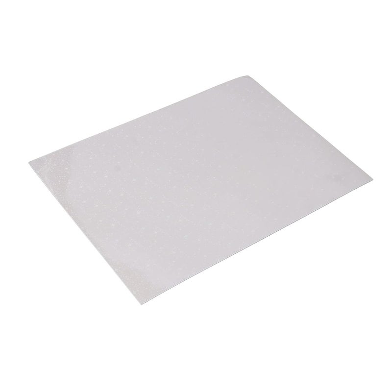 50 Sheets Holographic Cold Laminate Sheet, A4 DIY Laminating Sheets, Cuttable Scratch BOPP Material for Badge Making, Photo Post Lamination, Graphic Framing (Type 2) - Image 2
