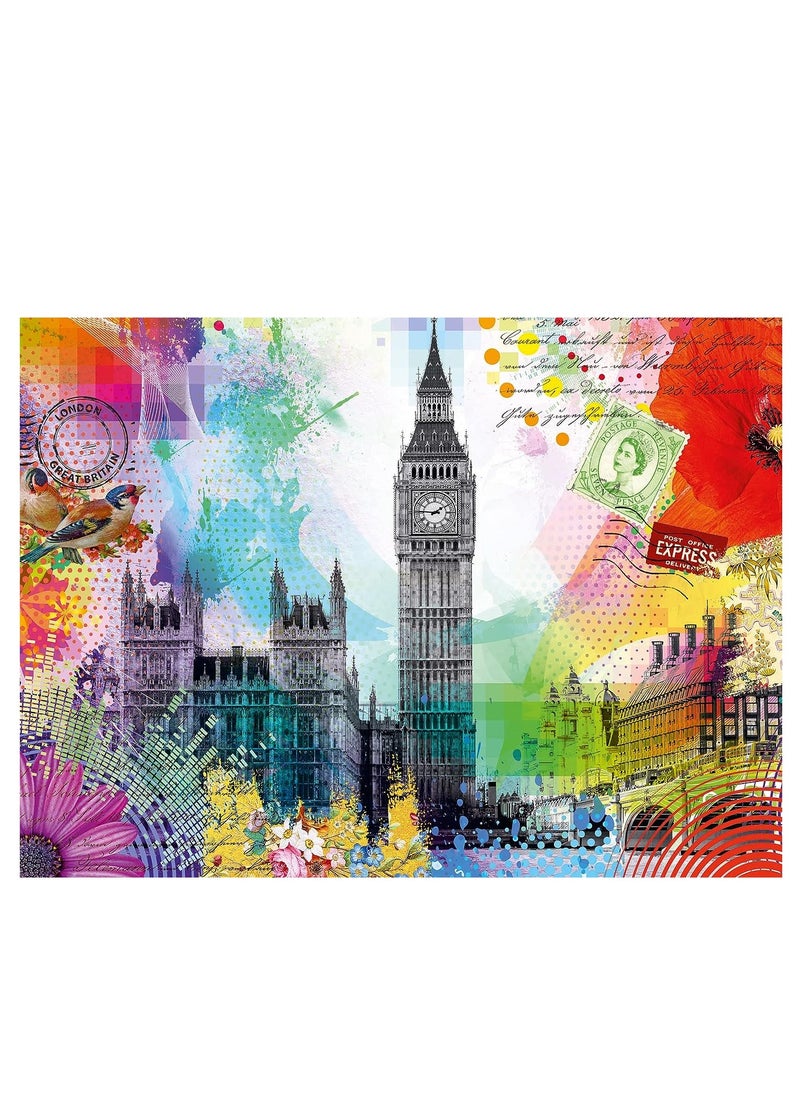Ravensburger Ravensburger London Postcard - 500pcs - No:16986  - Image 2