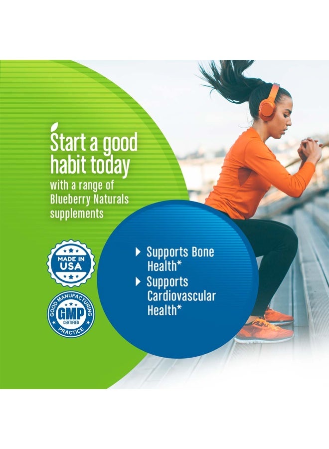 blueberry NATURALS Vitamin D3 + K2 Capsule 60'S - Image 4