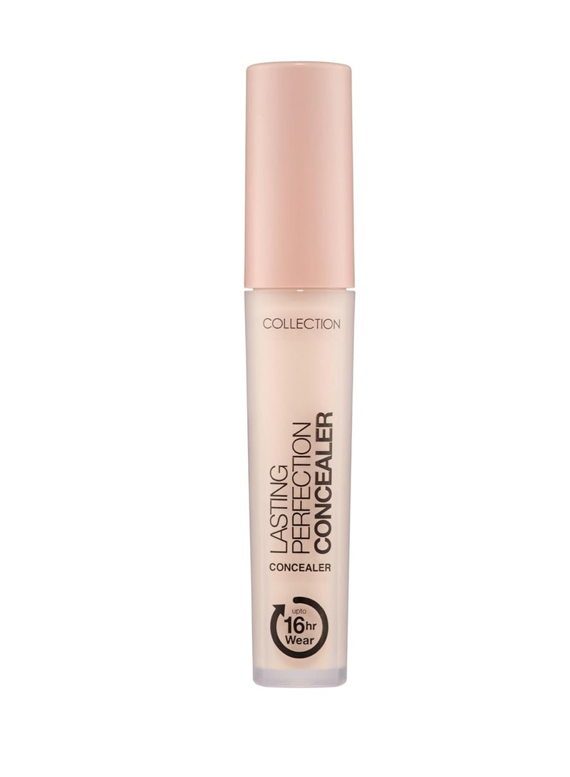 Collection Cosmetics Lasting Perfection Concealer 16 Hour Wear Long Lasting Concealer Ivory - Image 1
