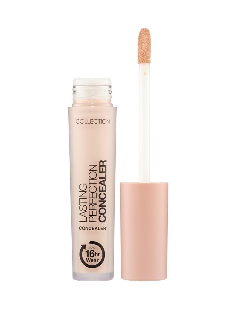 Collection Cosmetics Lasting Perfection Concealer 16 Hour Wear Long Lasting Concealer Ivory - Image 2