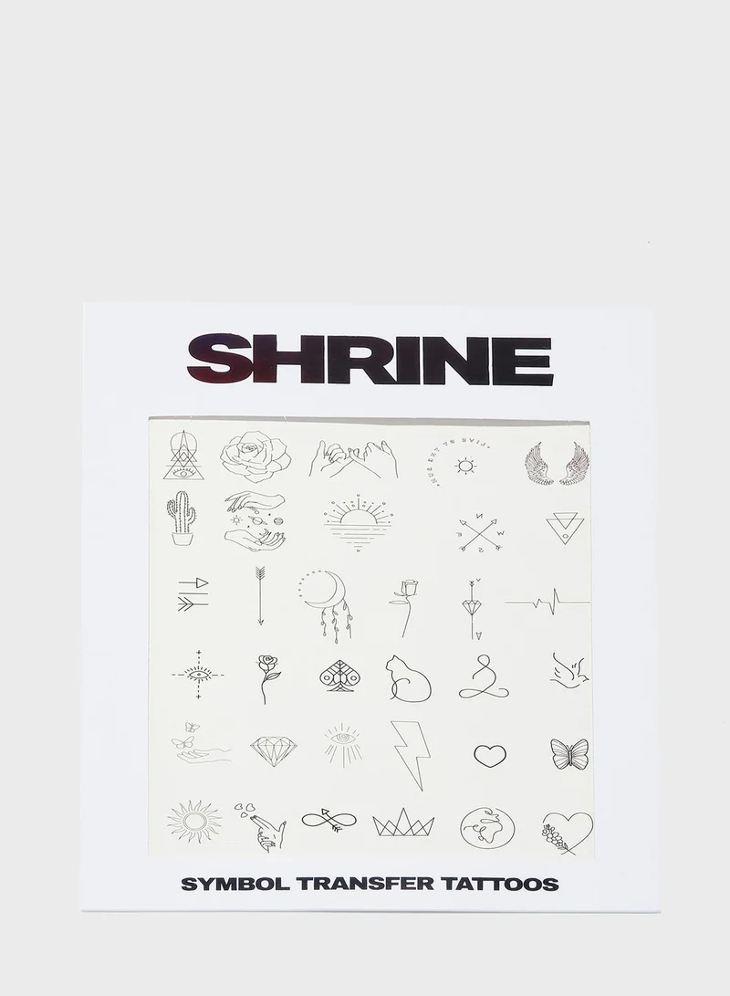The Gypsy Shrine Symbol Transfer Tattoos