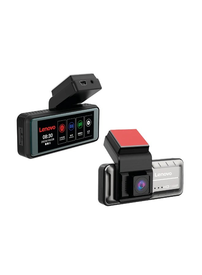 Lenovo Q3/3318 170° Ultra-Wide Dashboard Camera with Parking Surveillance Mode and Crystal-Clear Video Capture - Image 1